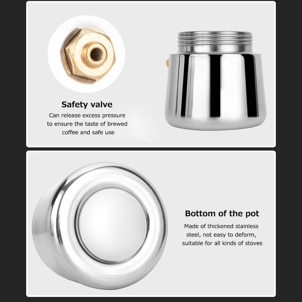 Stainless Steel Electric Coffee Maker Q33065