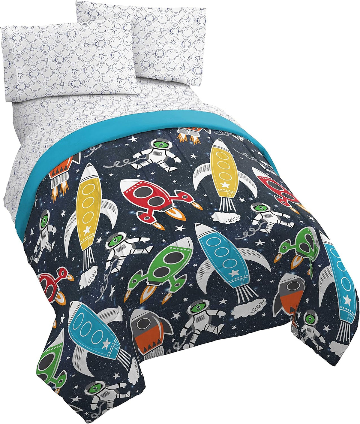 4 Piece Twin Bed Set Microfiber M59266