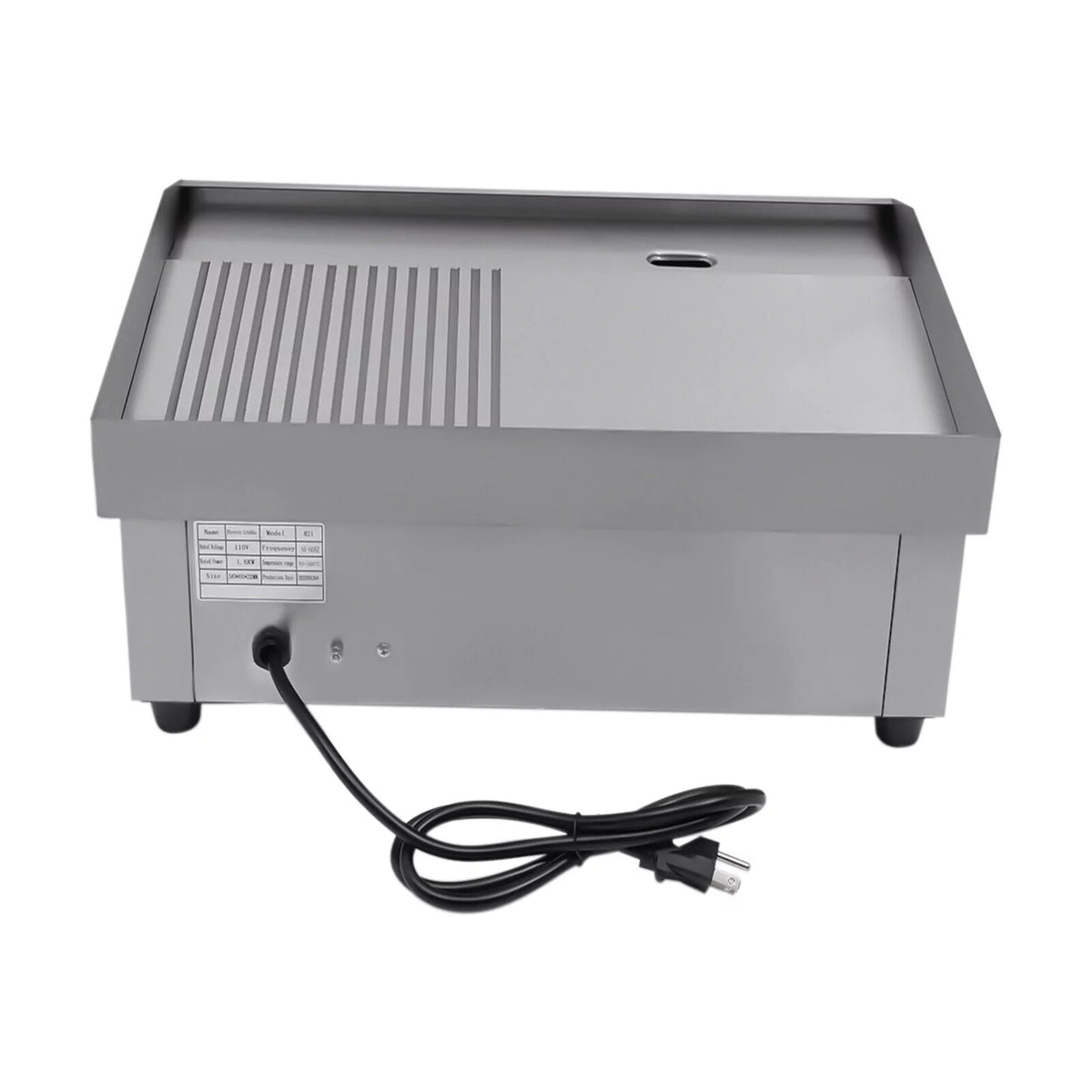 1600W 22" Electric Griddle Flat Top Grill B8562