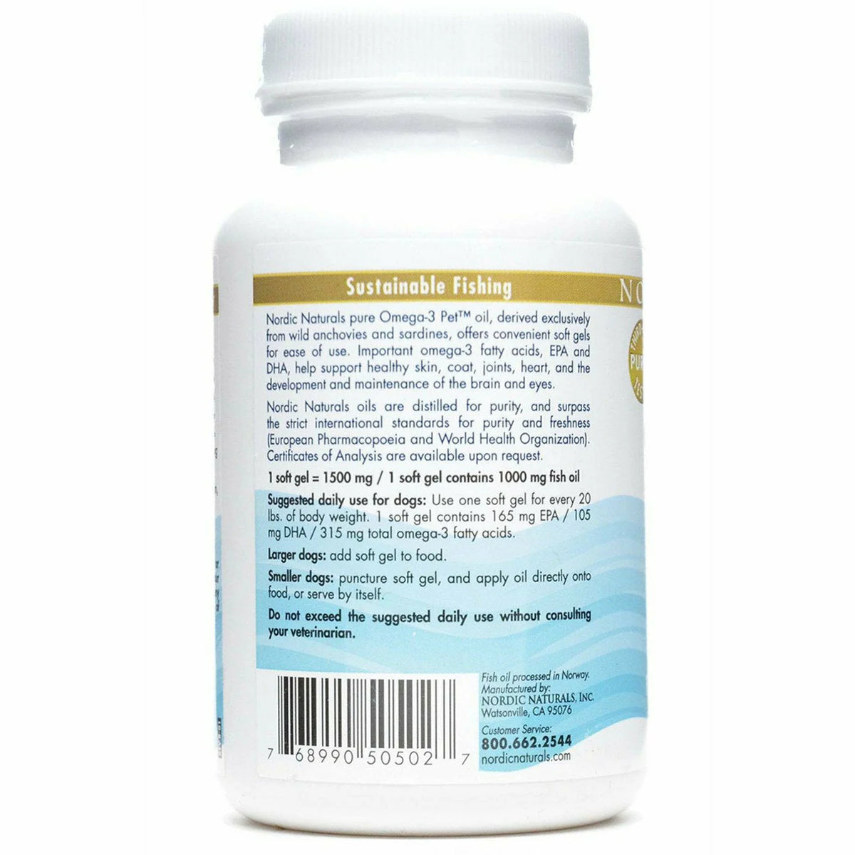 Omega-3 Pet Soft Gels E97888