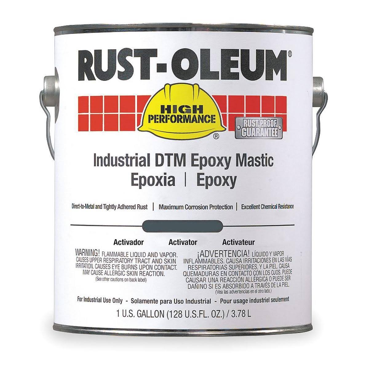 Safety Blue Epoxy Mastic Coating, 1 Gal K760