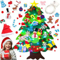 Felt Christmas Tree Set with Lights W820