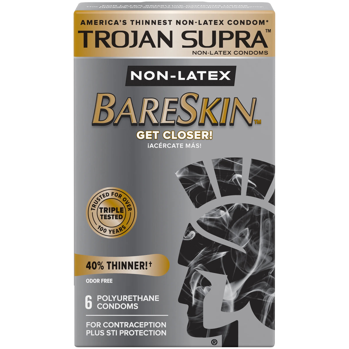 6 Count Non-latex Condoms T4764