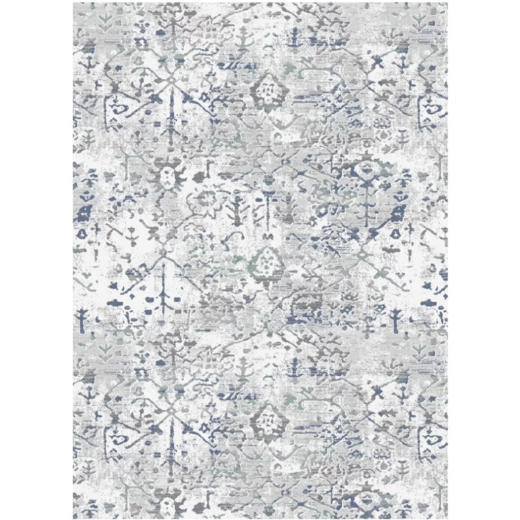 5'3" Round Multi Area Rug Z4413