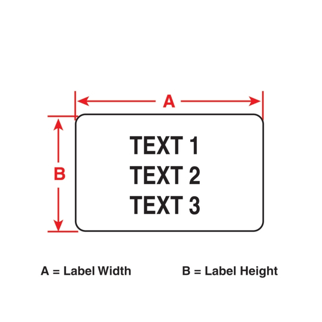 Label Cartridge, 1 in. x 1/4 in. M45787