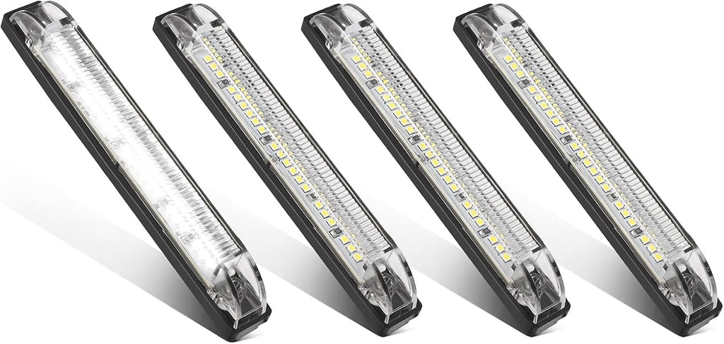 White LED Utility Strip Surface Mount Marker Lights Pack of 2 Q16183