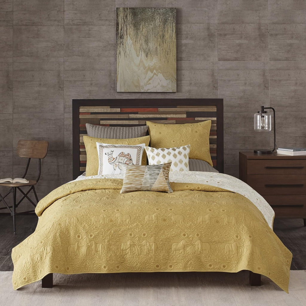 Navy 3 Piece Coverlet Mini Set, King/California King L54188