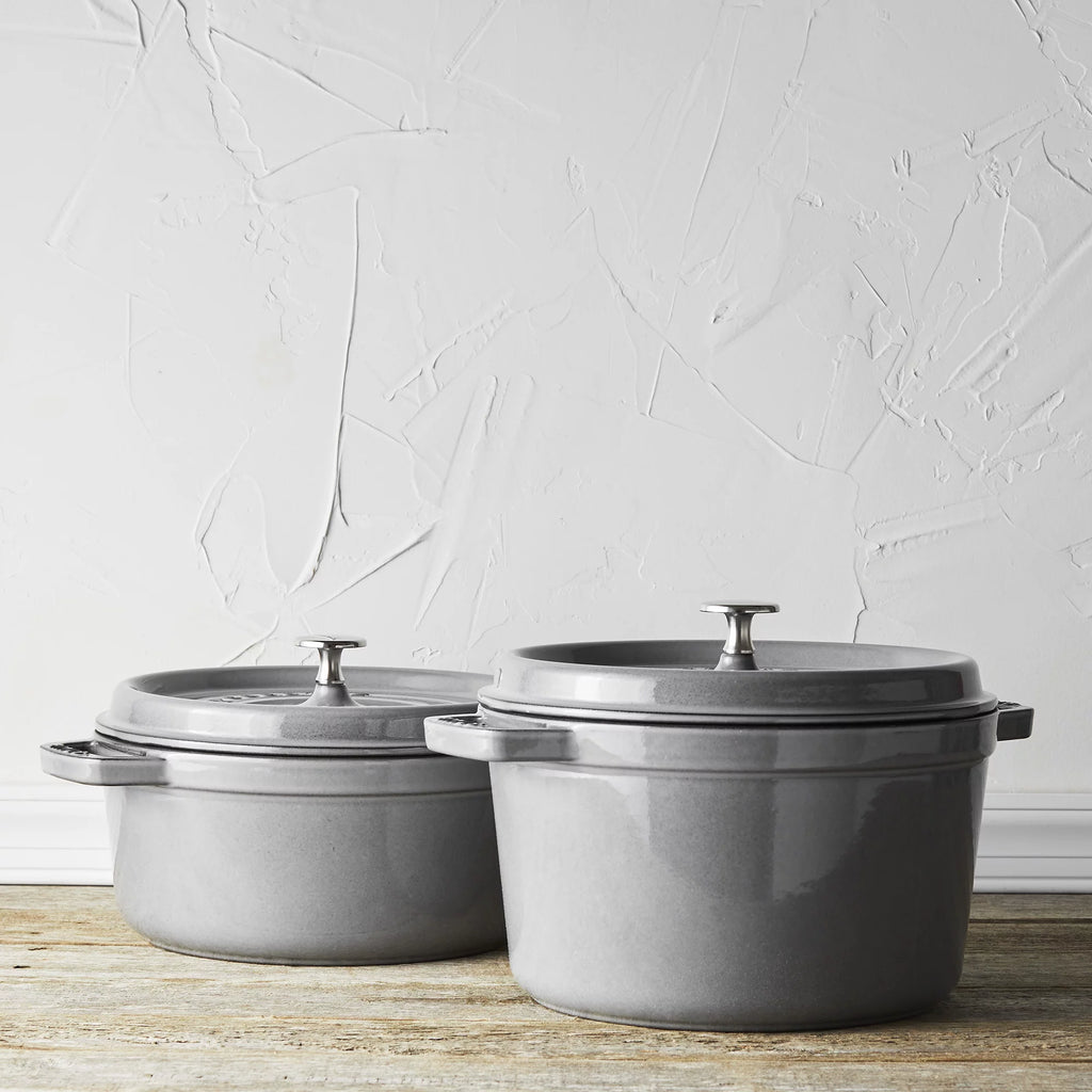 Cast Iron Dutch Oven 5-qt Tall Cocotte, Graphite D212114