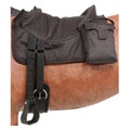 Brown Polypropylene Bareback Pad with Accessory Bags C215190
