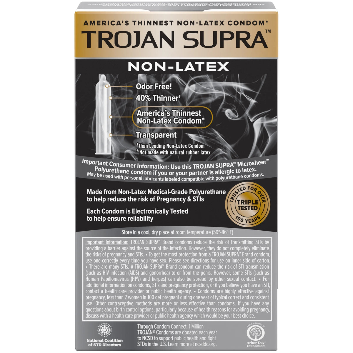 6 Count Non-latex Condoms T4764