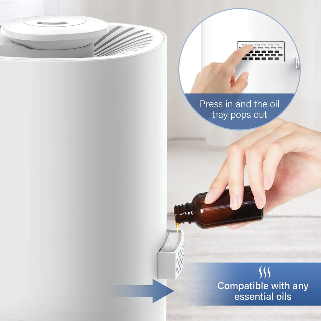 8L Top Fill Ultrasonic Floor Humidifier C57794