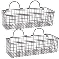 Set of 2 Hanging Wire Metal Basket T790403