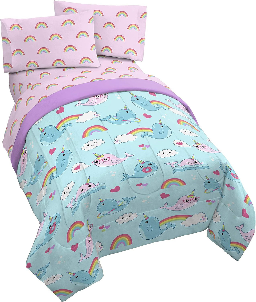 4 Piece Twin Bed Set Microfiber M59266