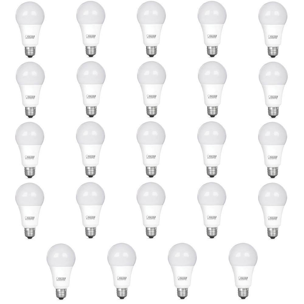 75-Watt Equivalent A19 Dimmable LED Light Bulb (24-Pack) W812399