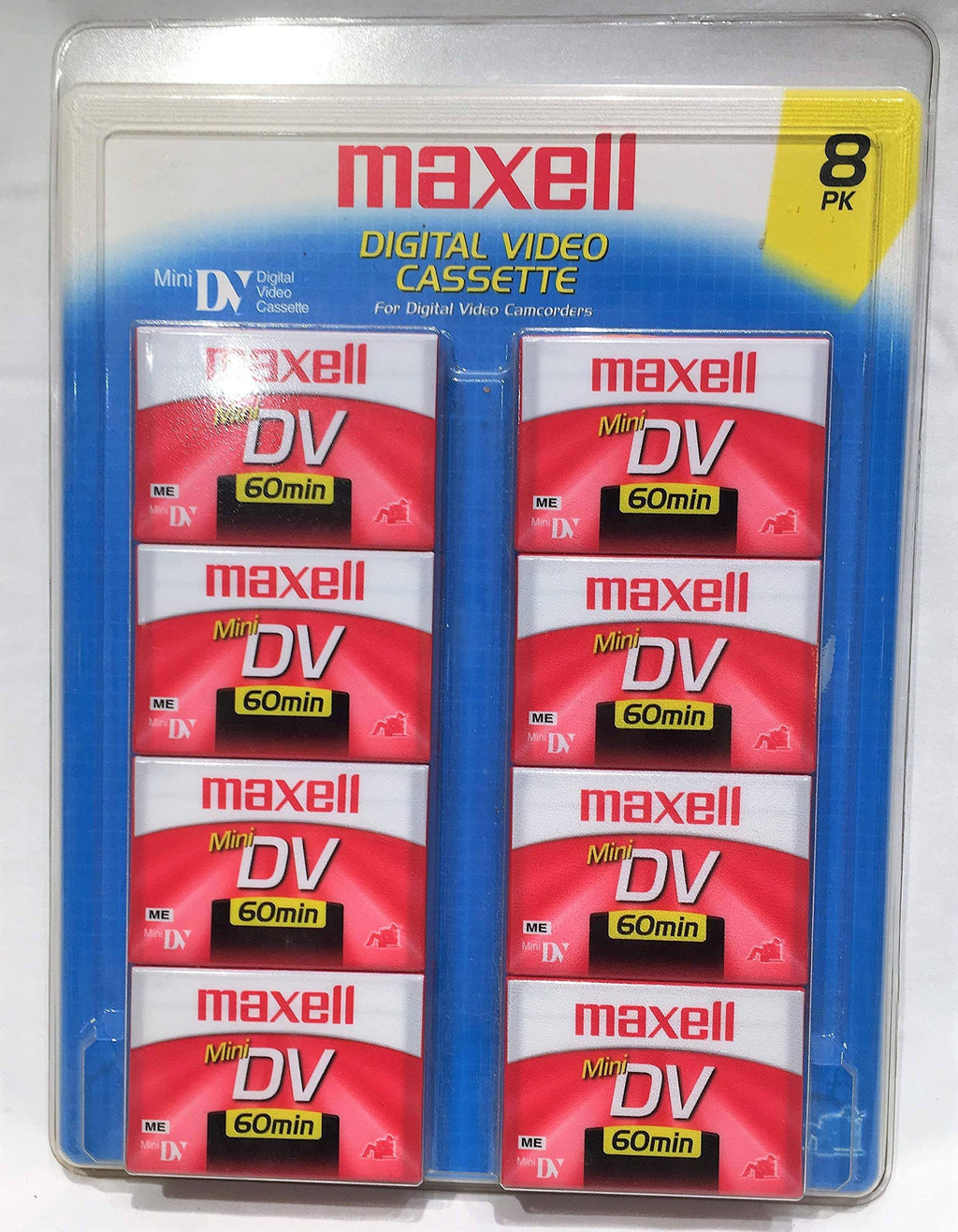 Mini DV 60min Digital Video Cassette 8 Pack V2462