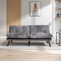Grey Convertible Sofa Bed I169607