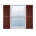 14 1/2 inchw x 45 inchh Vinyl Open Louver Shutters M64518