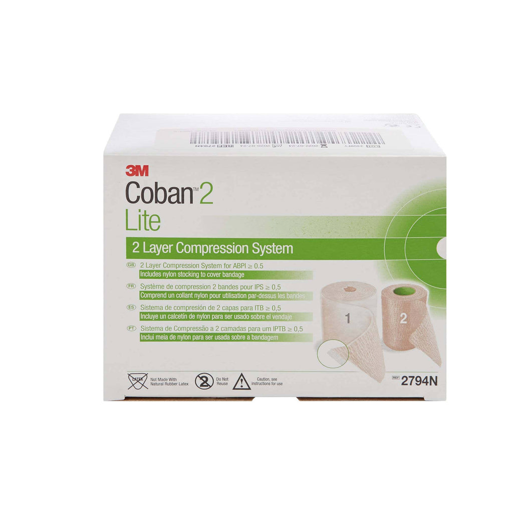 2 Layer Compression Bandage System, Case of 8 V90553