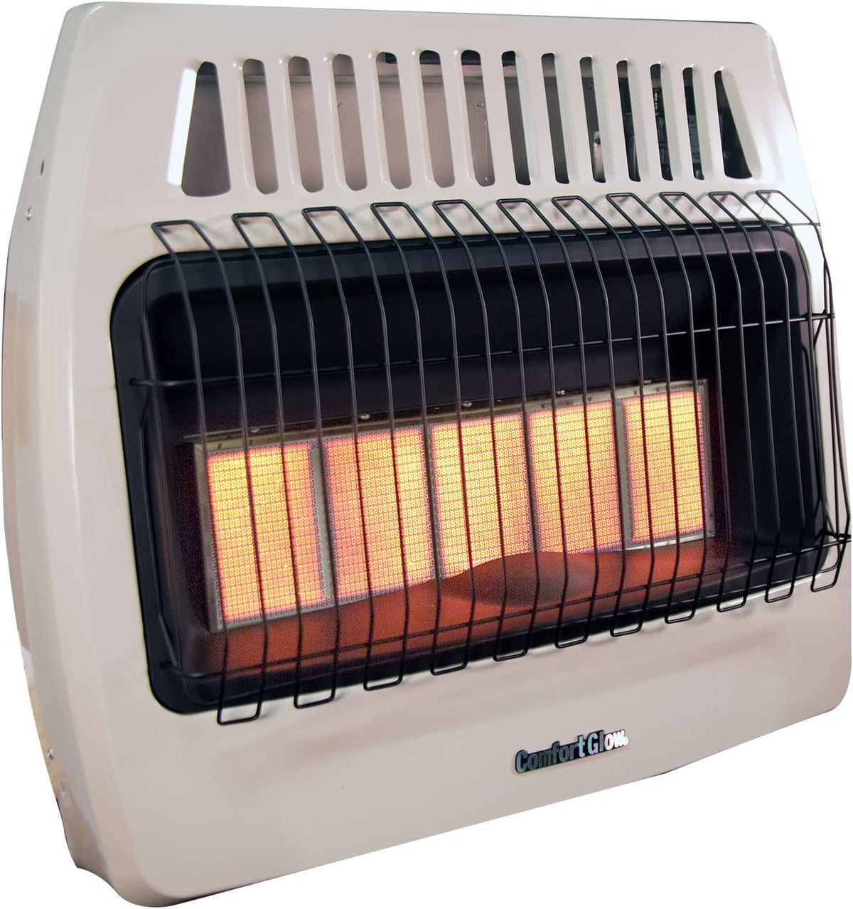 30,000 Btu 5 Plaque Natural Gas Infrared Vent Free Wall Heater K837231