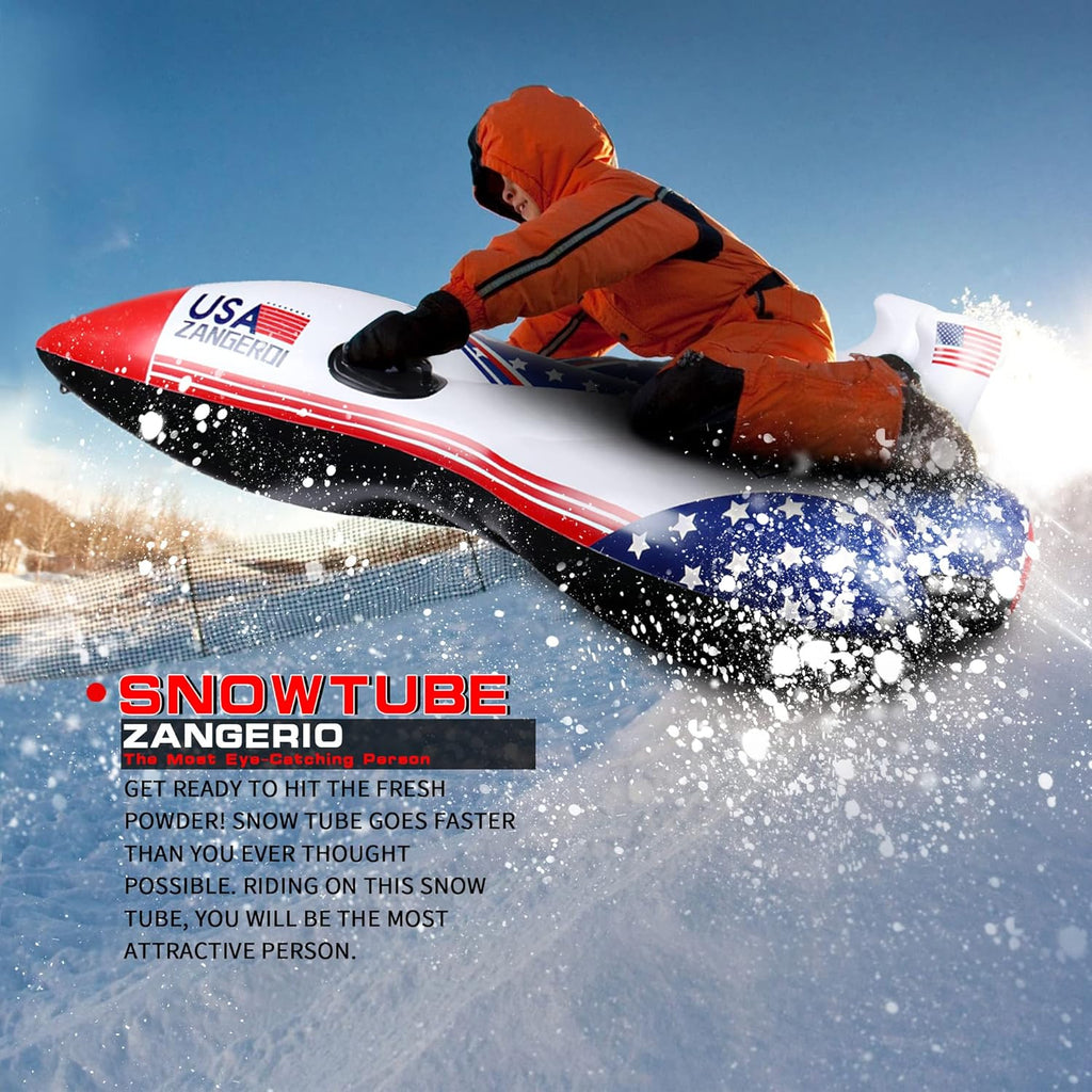 Heavy Duty Inflatable Snow Sled Pack of 2 R72933