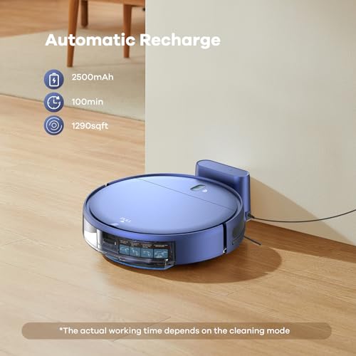 Robot Vacuum and Mop Combo, 2 in 1 Self-Charging I390