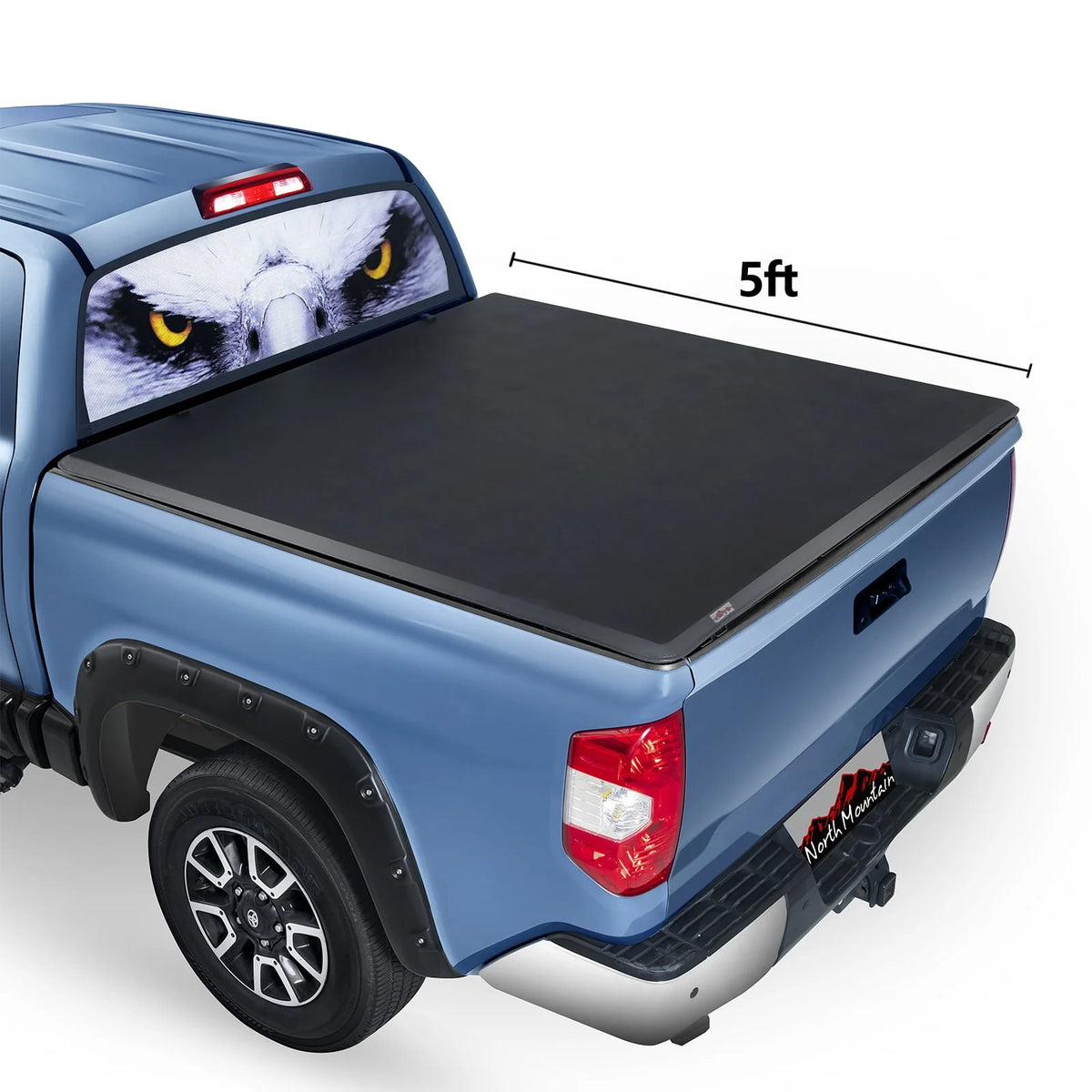 5ft Soft Tri Fold Truck Tonneau Cover L6264