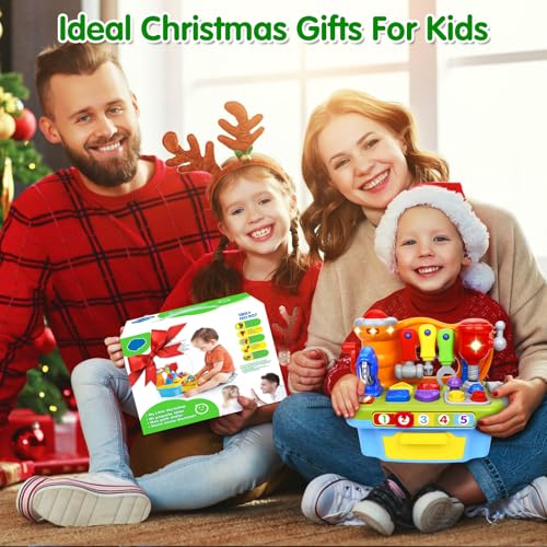 Musical Toddler Tool Bench with Sound Lights Effect Y951