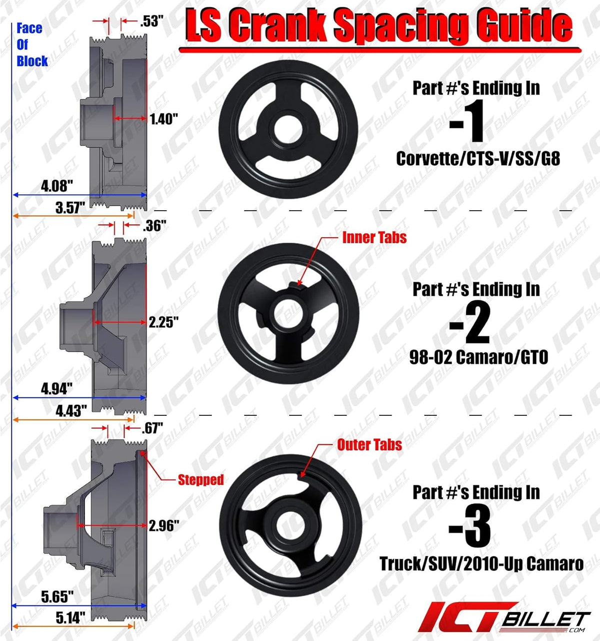 Billet Aluminum High Mount Alternator Bracket T381