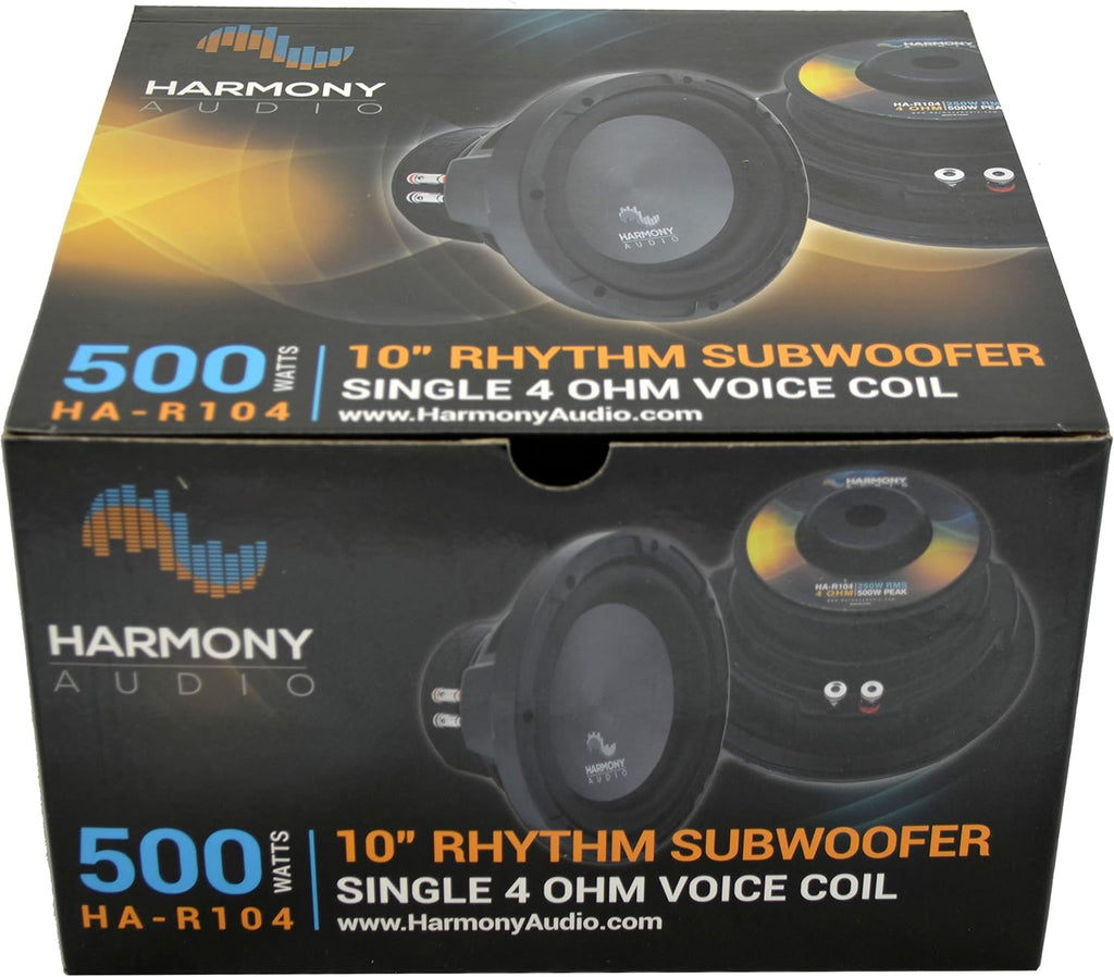 10 Sub 500W Single 4 Ohm Subwoofer Z7270