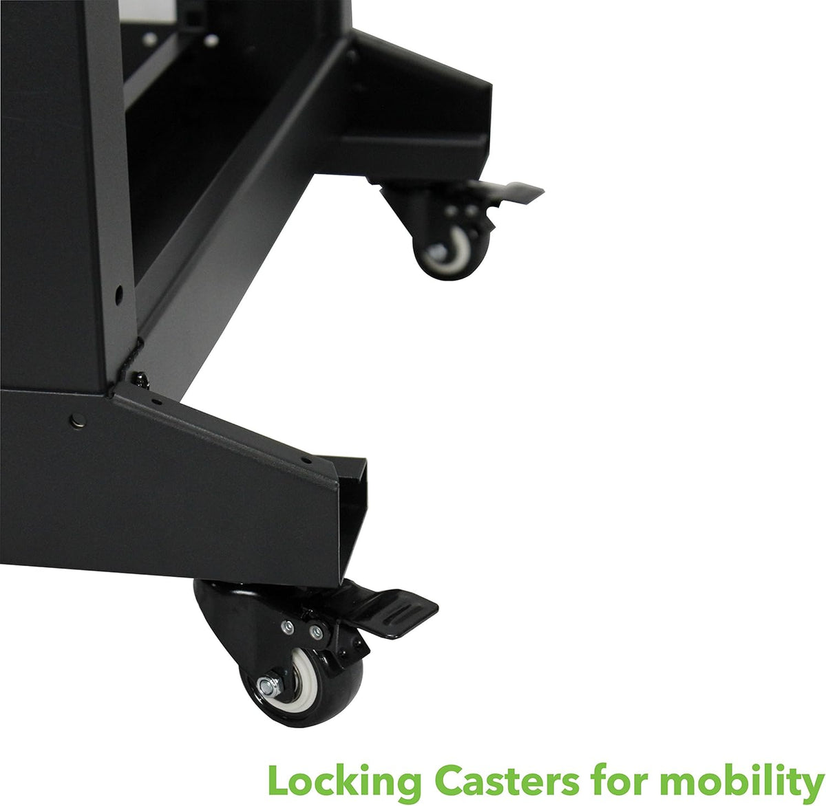 42U 4-Post Open Frame Server Rack Black X935523