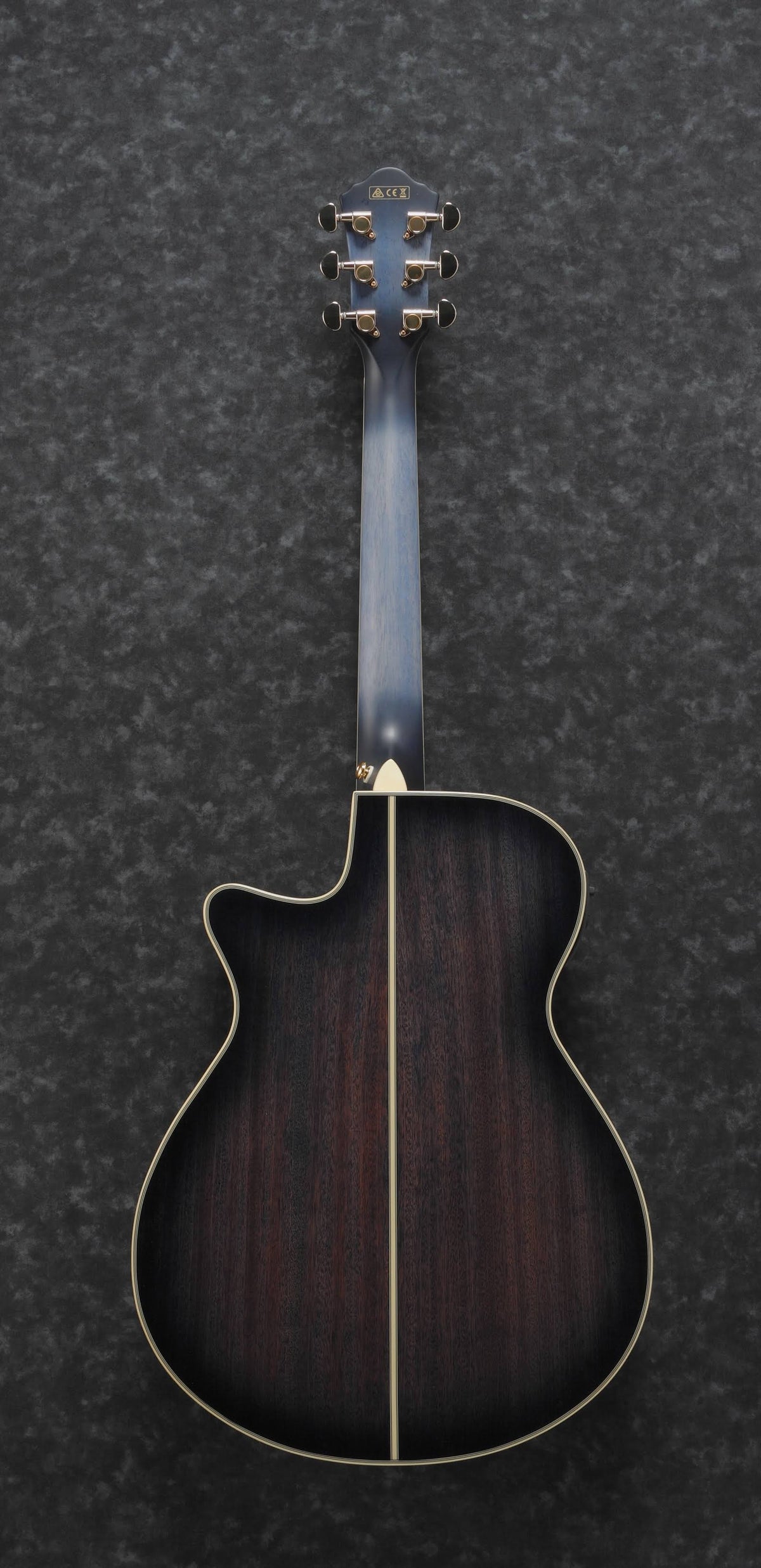 Indigo Blue Burst Acoustic Electric Guitar C388