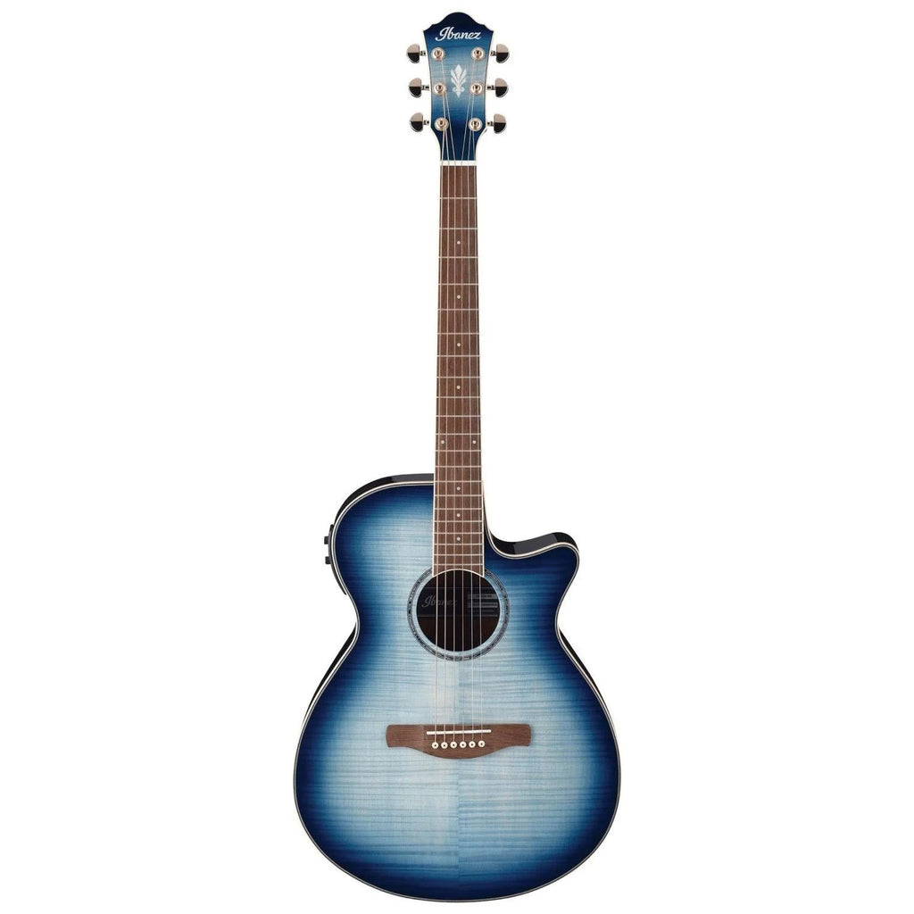 Indigo Blue Burst Acoustic Electric Guitar C388