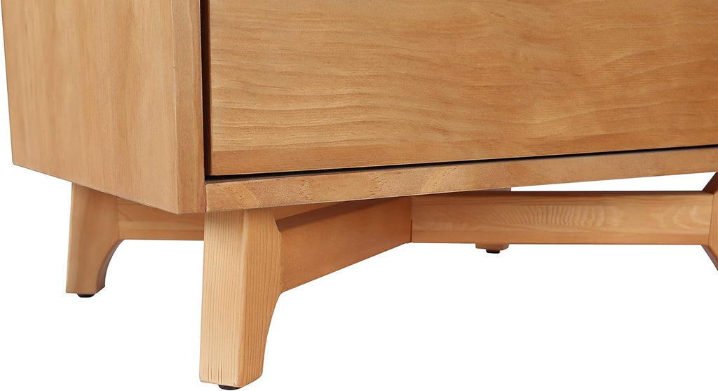 2-Drawer Pine Cabinet H8232