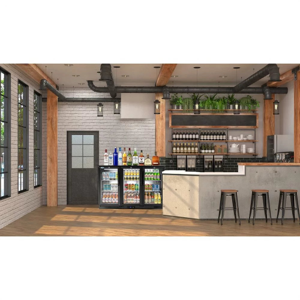 Three-Door Back Bar Refrigerator 11 Cu Ft G2736