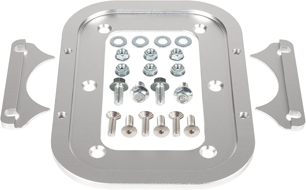 Billet Aluminum Battery Pallet Trunk Battery Hold Down Bracket Tray Pack of 2 W417378