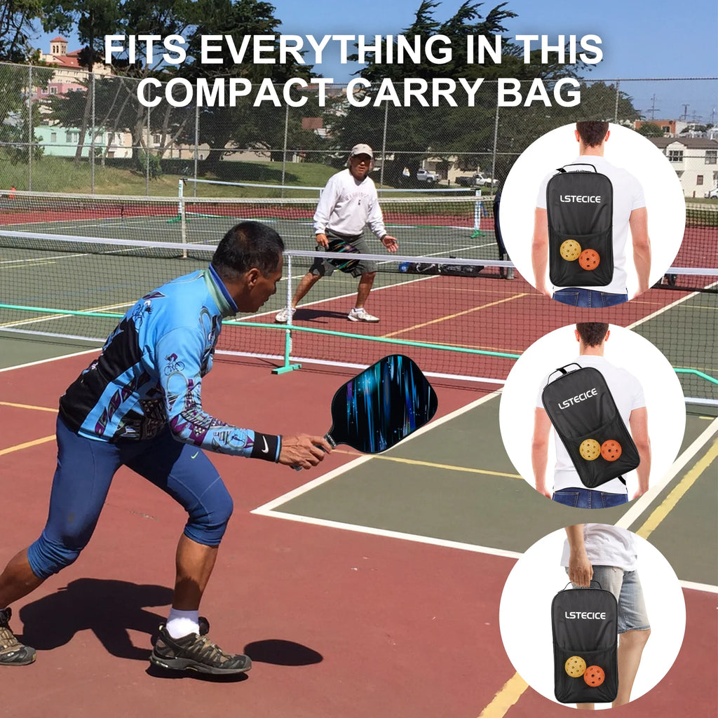 Fiberglass Composite 8oz Pickleball Paddle Set N563371