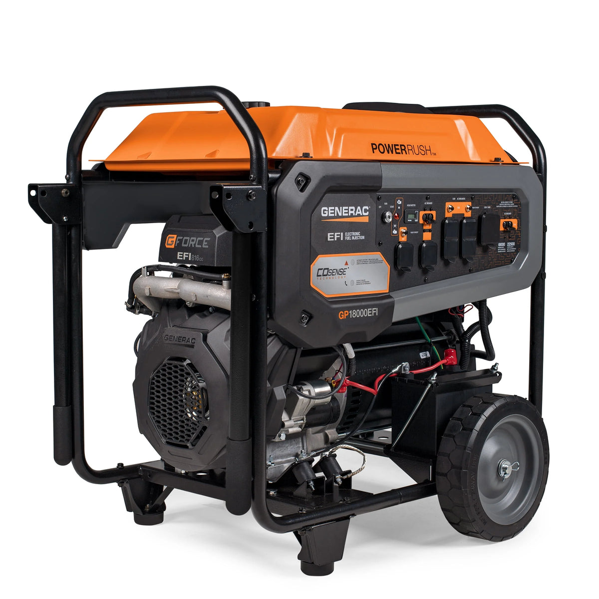 18000 Watt Electric Start Gas Powered Portable Generator B564989