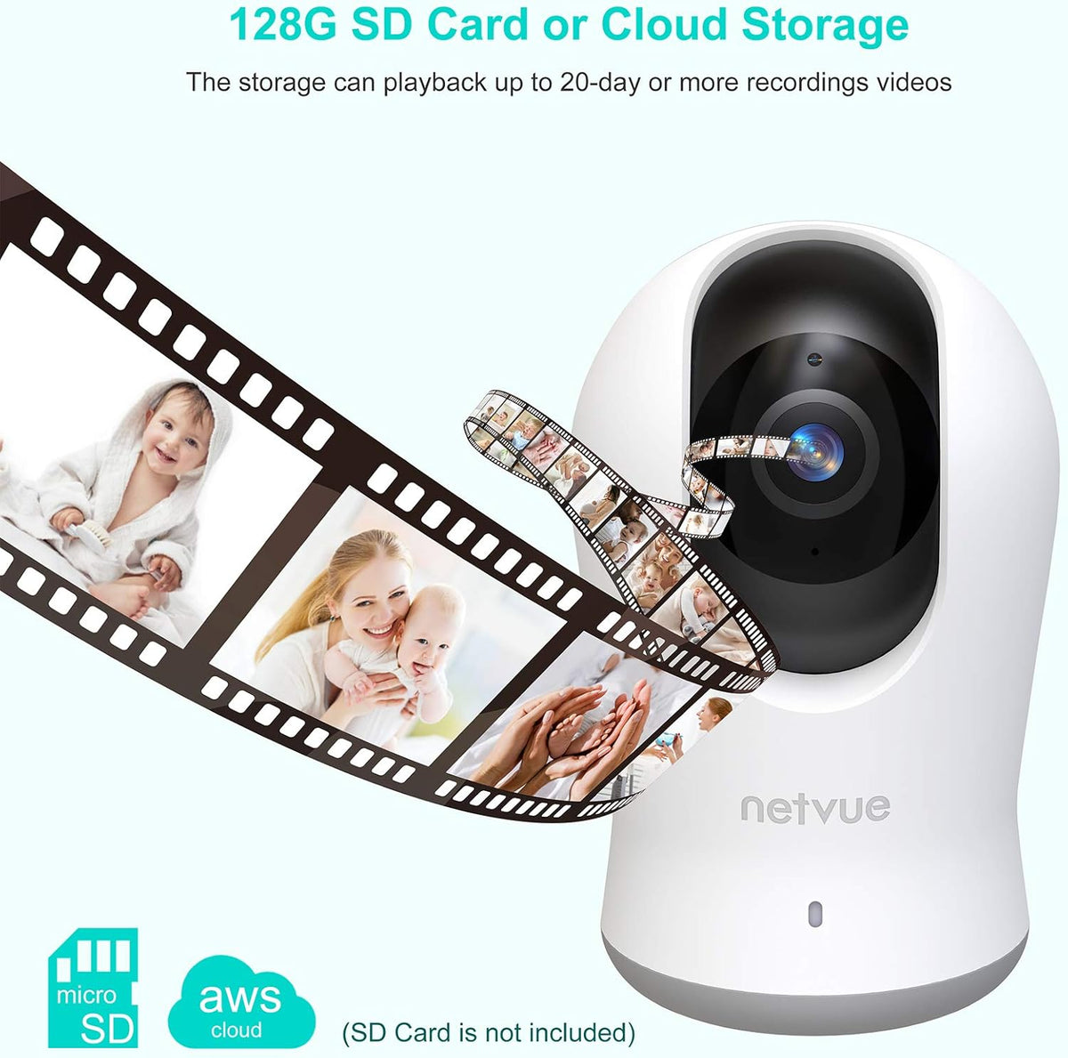 2K Indoor Camera with Night Vision T1617