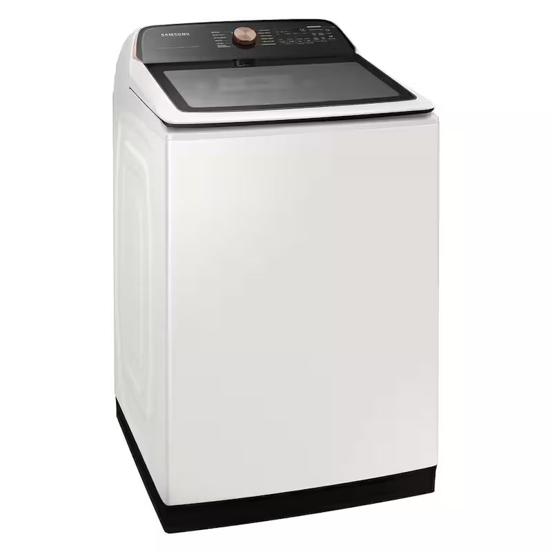 5.5 cu. ft. Smart Top Load Washer with Auto Dispense System in Ivory H832