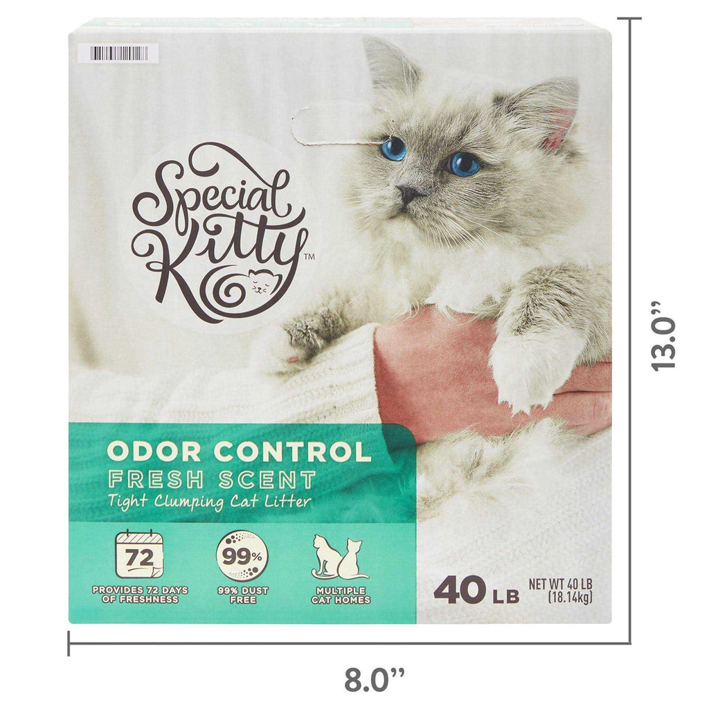 Fresh Scent Scoopable Tight Clumping Cat Litter W76630