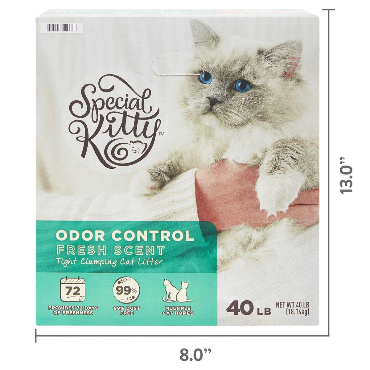 Fresh Scent Scoopable Tight Clumping Cat Litter W76630