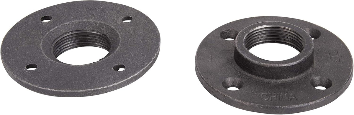 1-1/4 Malleable Cast Iron Floor Flange 4 Pack Q32636