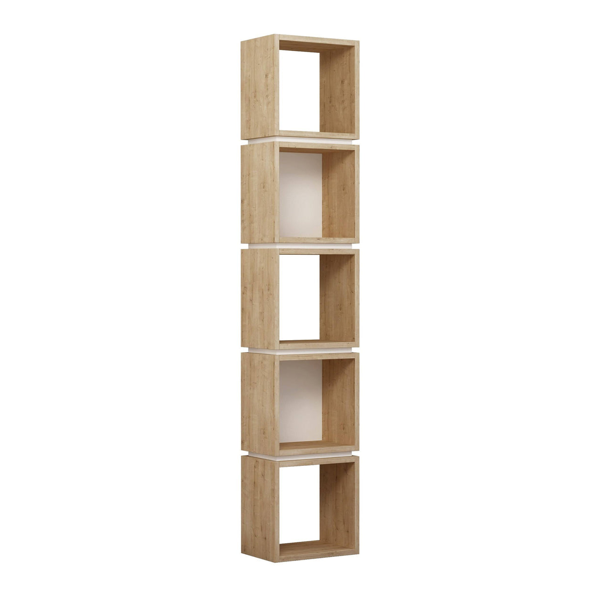 White Modern Bookcase A383465