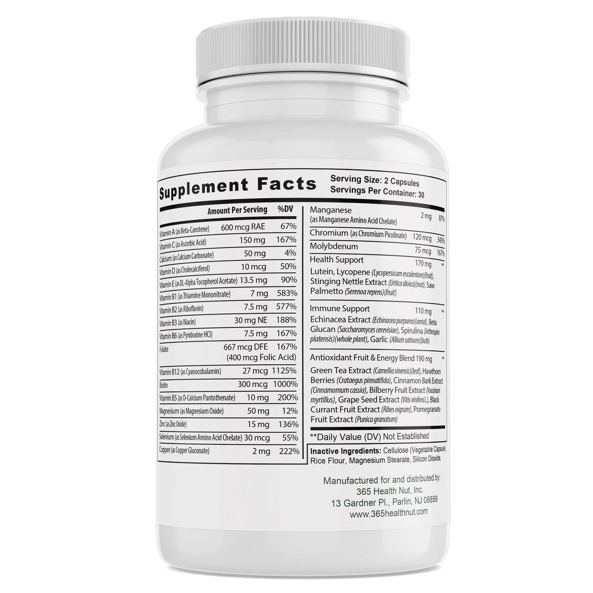 Complete Multivitamin B71223