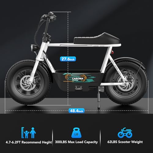 16" All Terrain Fat Tire Electric Scooter with Seat C25420