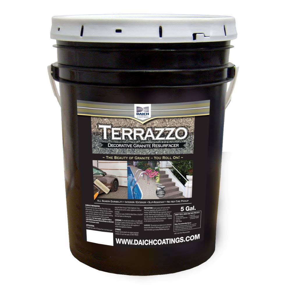 Pearl Grey/Granite Satin Anti-Skid Porch and Floor Paint (5-Gallon) Q77240