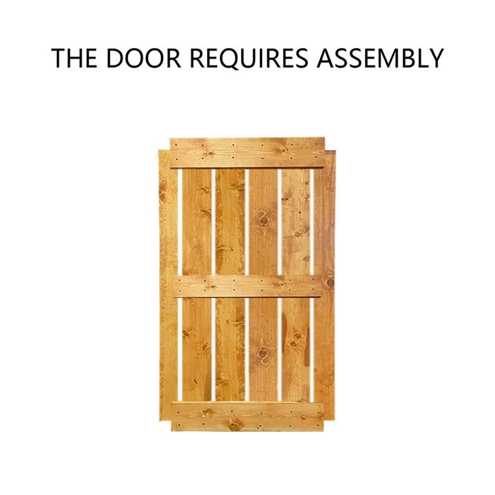 Sage Green Double Barn Door with Hardware Kit X372