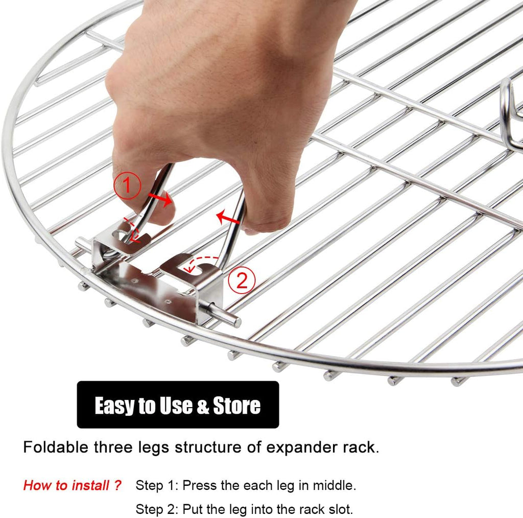 Stainless Steel Grill Rack Pack of 2 X4949