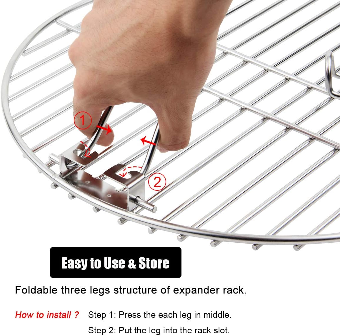Stainless Steel Grill Rack Pack of 2 X4949