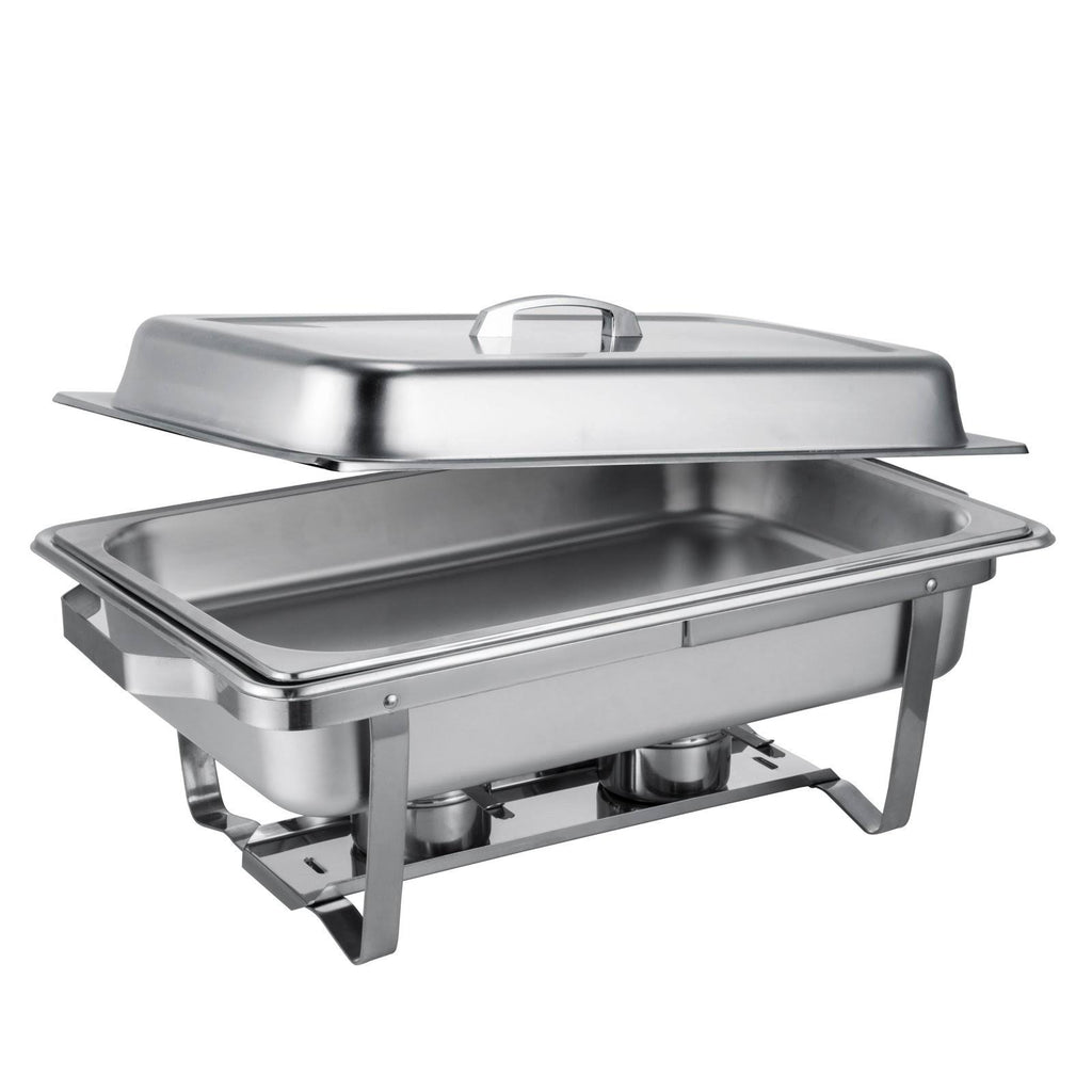 8 Quart Stainless Steel Full Size Chafing Dish Set B409123